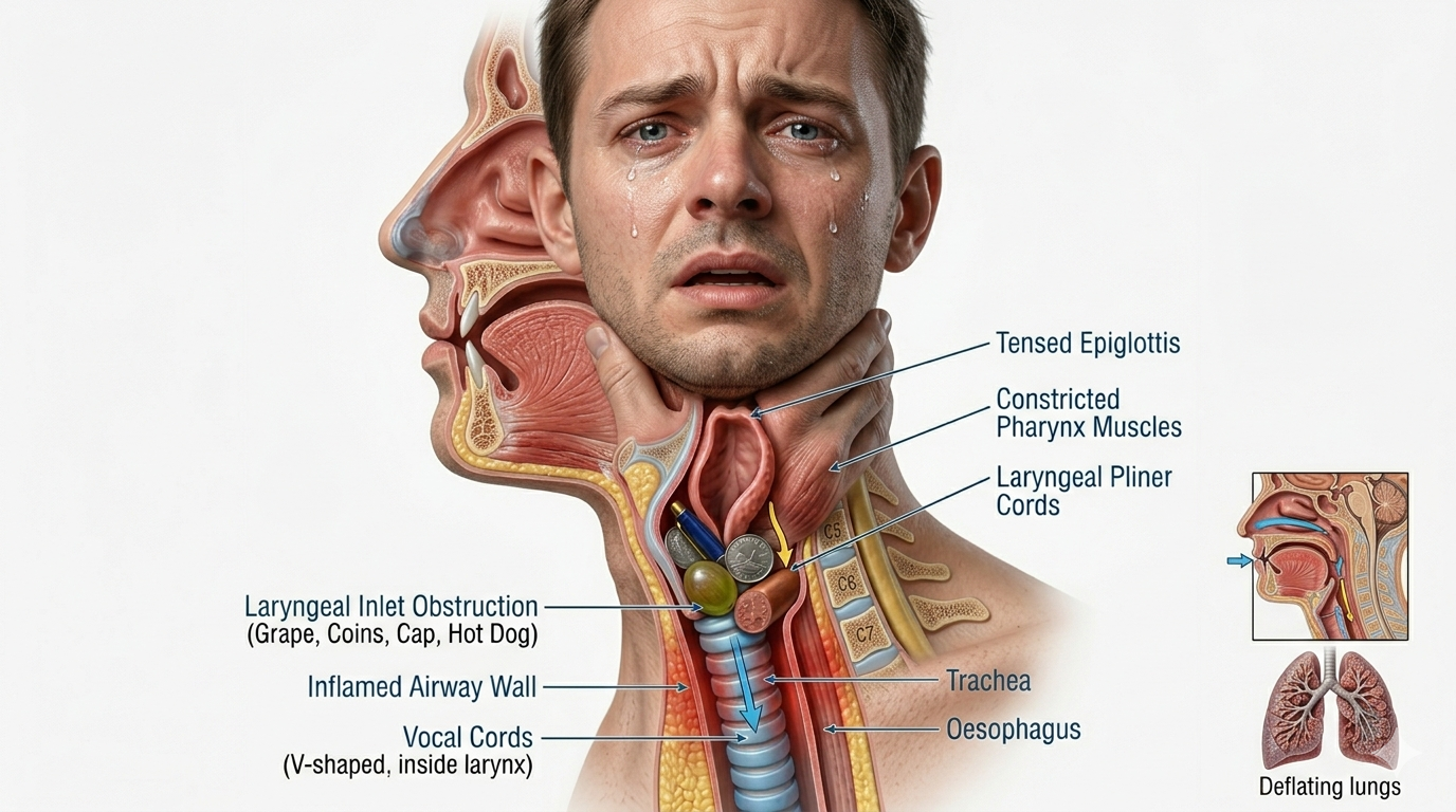 What Actually Happens Inside Your Body When You Are Choking.